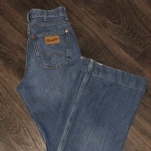 Wrangler High Rise Flare Jeans